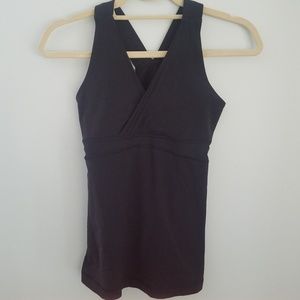 Lululemon Deep V Athletic Tank Top Size 6